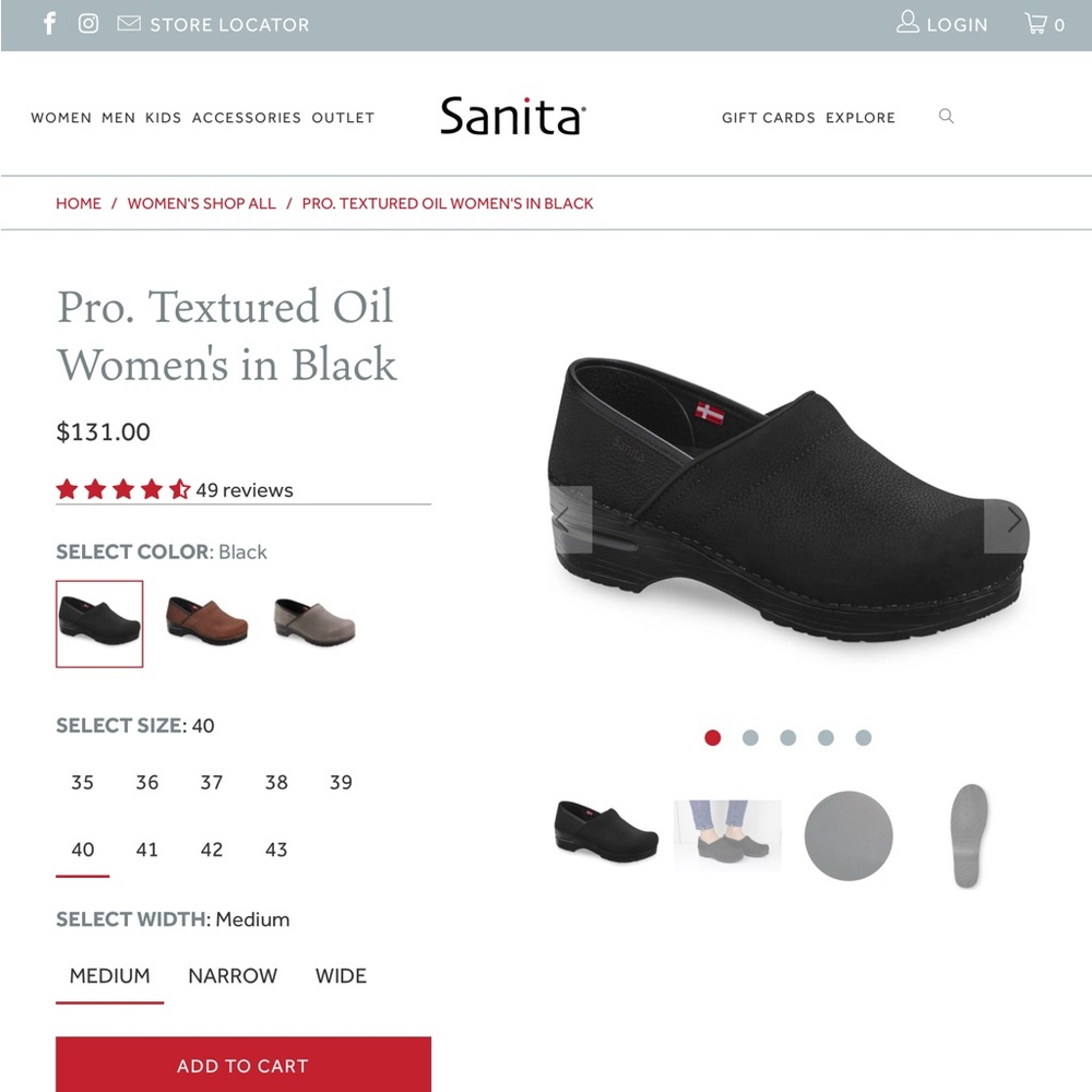 Sanita New Women’s Size 40 Shoes
